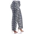 thumbnail image 3 of White Mark Pantalon Palazzo Imprimé pour Femmes, 3 of 5