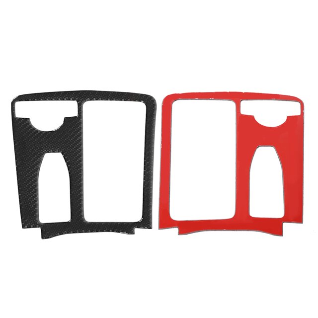 Gear Trim, Lightweight Easy Installation Colorfast Gear Panel Cover Carbon Fiber Replacement For E-Classe W212 10-12 For Car Modification
