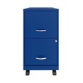 thumbnail image 3 of 18" 2 Drawer Mobile Smart Vertical File Cabinet, Classic Blue, 3 of 4