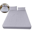 thumbnail image 1 of Dvruxg Full Mattress Pads Fitted, Mattress Cover Padded, Quilted Mattress Pad, Bed Mattress Cover, Machine Washable Mattress Protector, Mattress Cover(Gray), 1 of 5