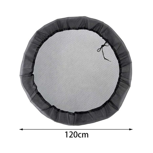 Filet de Baril de Pluie 120 cm Cordon Baril de Pluie Baril d'Eau Couvercle de Protection Couvercle