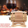 thumbnail image 2 of Filfeel Durable Oak Barrel, Wine Barrel, For Home Bar, 2 of 8