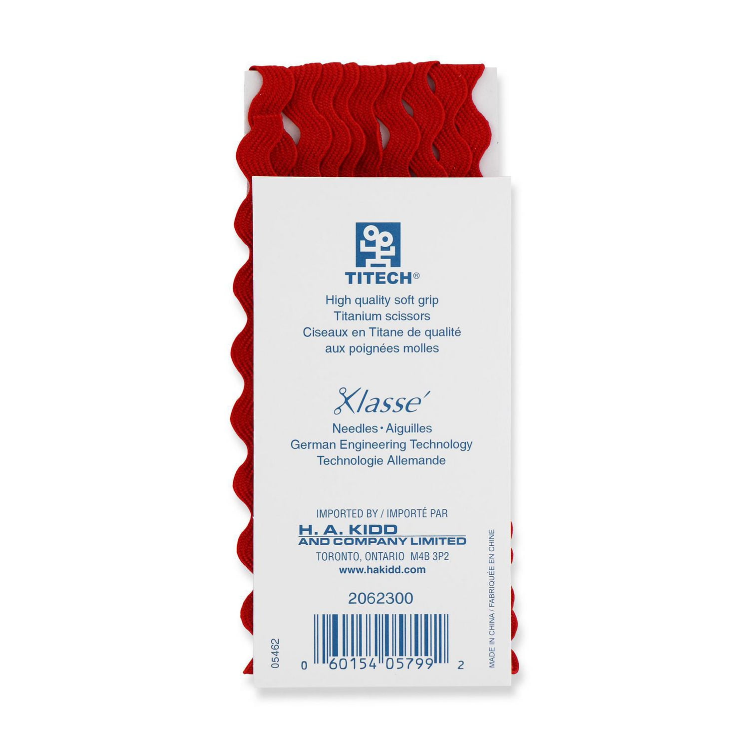 UNIQUE Medium Rick Rack Trim 6 mm (0.24 in) × 2.3 m (1/4 in × 2.5 yd)