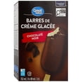 thumbnail image 2 of Great Value Barres de Crème Glacée Chocolaté Noir 352 ml (4 x 88 ml), 2 of 5