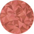 thumbnail image 1 of Ahgly Company Tapis Rond Lavable en Machine Intérieur Transitionnel Rouge Tomate, 7 Pieds Rond, 1 of 7