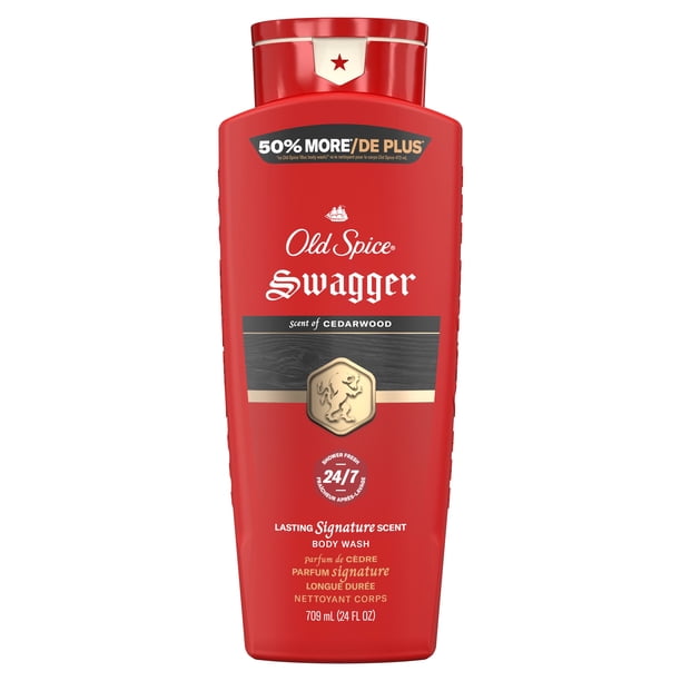 Old Spice Red Collection Body Wash for Men, Swagger Scent, Shower