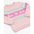 thumbnail image 3 of Barbie Girls Pink Christmas Jumper, 3 of 7