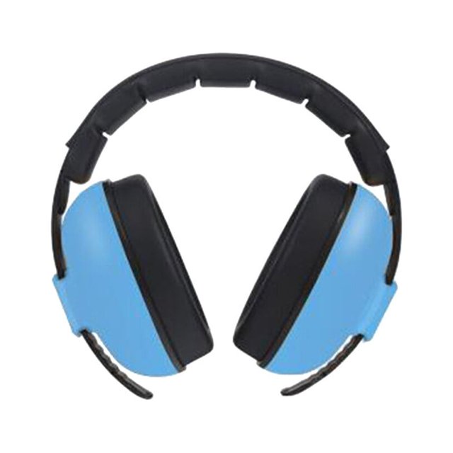 MasteelfCA Baby Hearing Protection Earmuff Noise Cancelling Ear Muffs for Sleep Play Study (Blue)