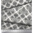 thumbnail image 3 of Soimoi Rayon Crepe Fabric Swirls & Paisley Printed Fabric 1 Yard 46 Inch Wide, 3 of 3