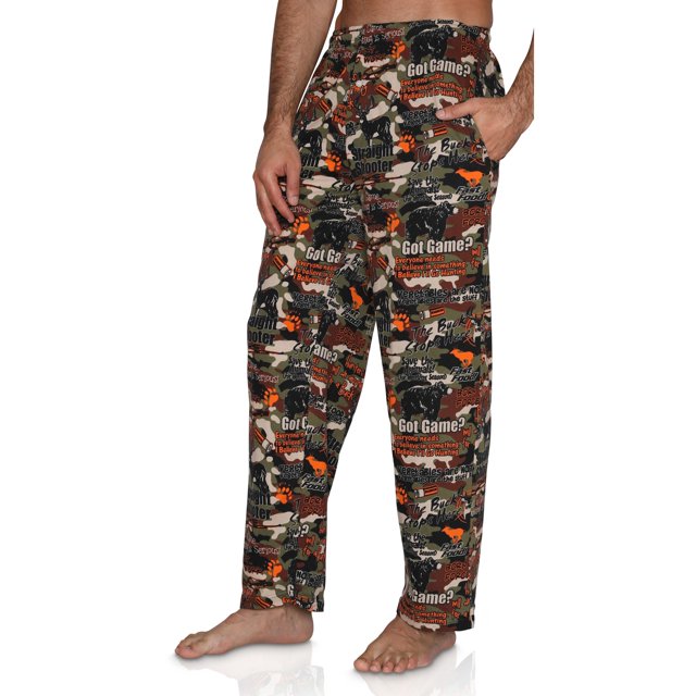 Fun Boxers Mens Fishing Fun Prints Pajama & Lounge Pants