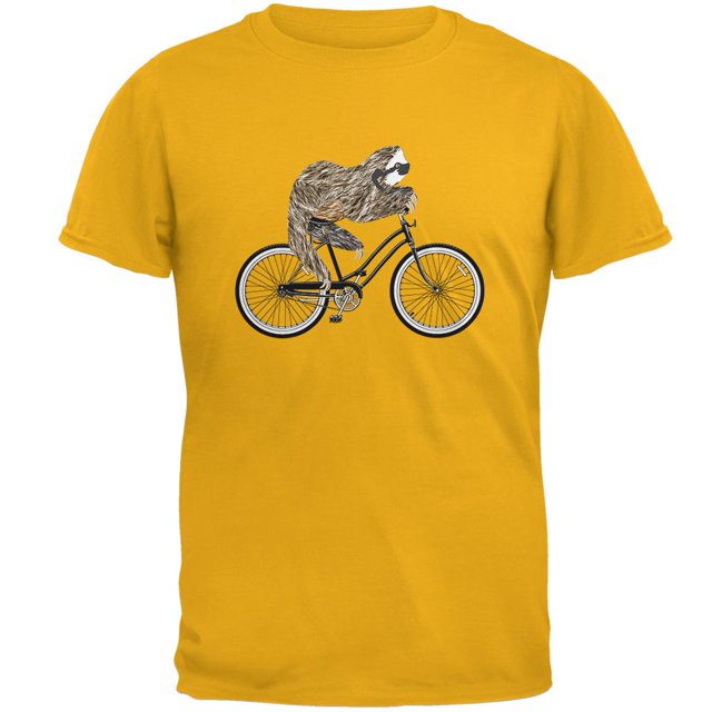 Bicycle Sloth T-Shirt pour Homme