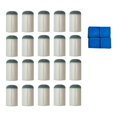 thumbnail image 3 of Lipstore 20 Pcs Embouts de Queue de Billard Pratiques pour Adultes 13 mm, 3 of 8