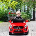 thumbnail image 3 of Costway Voiture Électrique 6 V pour Enfants avec Télécommande RC, Batterie, Lumières DEL, MP3, Rouge, 3 of 10