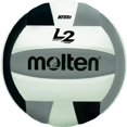 thumbnail image 1 of Molten Volleyball de Compétition Premium L2, Approuvé par la NFHS, Noir/argent/blanc, 1 of 1
