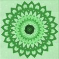 thumbnail image 1 of Ahgly Tapis d'Intérieur Lavable en Machine Carré Vert Jade, 8 Pieds Carré, 1 of 7