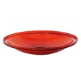 thumbnail image 2 of Achla Designs Hand Blown Glass Birdbath with Miniature Stand, Tomato Red, 2 of 6