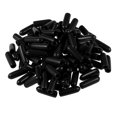 thumbnail image 4 of Uxcell Rubber End Caps Vinyl Round End Cap Cover Screw Thread Protectors for Screw 200Pcs Black 3mm, 4 of 4