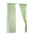 thumbnail image 2 of Iumwxz Rideaux Voilage Pièce Fenêtre Rideau Voilage Panneau Draperies Rideau m Rideaux Occultants Vert Économie de Vacances, 2 of 9