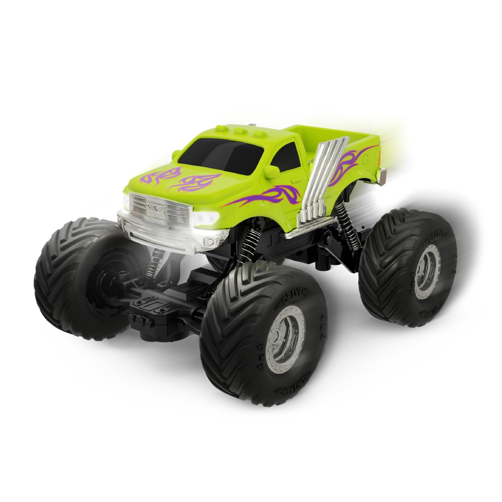 Camion monstre télécommandé Fury DRIVEN Par Battat avec télécommande pour les enfants de 5 ans et plus