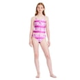 thumbnail image 1 of George Girls' Two Piece Printed Tankini Set, 1 of 6