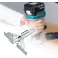 thumbnail image 4 of PinesC Guide de Bord de Routeur Tondeuse Guide Droit Guide en Acier Support de Roue Fournitures Gabarit Léger pour 3703 1x Machine de Taille, 4 of 5