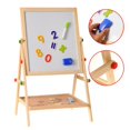 thumbnail image 4 of Abbracc Double Sided Drawing Easel Double Side Chalkboard Standing for Activities indoor, 4 of 9