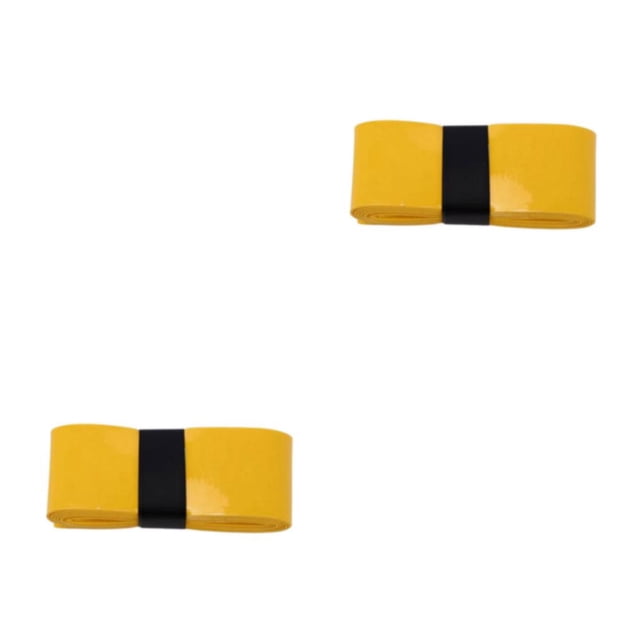mmirethe Badminton Racket With Quick To Dry Technology - Long Lasting Grip Tape Multiple Surface Racket Over yellow square pack 2Set