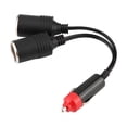 thumbnail image 4 of Car Charger Splitter,2 Way Car Charger Way Power Adapter Cigarette Lighter Splitter Exceptional Value, 4 of 8