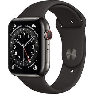 Refurbished Apple Watch Series 6 Stainless Steel 40mm A2293 (GPS + Cellular) Graphite (Grade A)