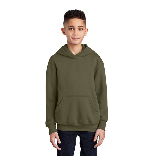 Port & Company Youth Core Fleece Pullover Hooded SweaT-Shirt - PC90YH