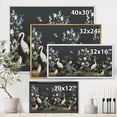 thumbnail image 4 of Designart Chinoiserie With Birds and Peonies IV FLOAT FRAME WALL ART, 4 of 4
