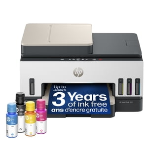 HP Réservoir intelligent 7603 Imprimante de réservoir d'encre sans cartouche tout-en-un sans fil jusqu'à 3 Encre Yrs incluse