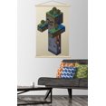 thumbnail image 3 of Minecraft - Zombie Swamp Wall Poster, 14.725" x 22.375" Framed, 3 of 4