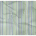 thumbnail image 3 of oneOone Coton Biologique Popeline Tissu Sergé à Rayures Multicolores 1 Yard 42 Inch Wide, 3 of 3