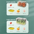 thumbnail image 3 of Hinati Clearance Lightning Plastic Food Storage Organizer Box Container Freezer Organizer Stackable Storage Bins for Kitchen Pantry Organizers and Storage, Kitchen Storage Containers, 3 of 8