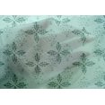 thumbnail image 4 of oneOone Cotton Silk Fabric Floral Block Printed Craft Fabric BTY 42 Inch Wide, 4 of 4