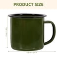 thumbnail image 3 of Miangastore 2Pcs Household Milk Mugs Vintage Coffee Mugs Multi-function Coffee Cups Milk Supply, 3 of 9