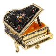 thumbnail image 1 of Boîte de Rangement Jewlery, Boîte en Alliage de Style Noir pour Chambre à Coucher, 1 of 8