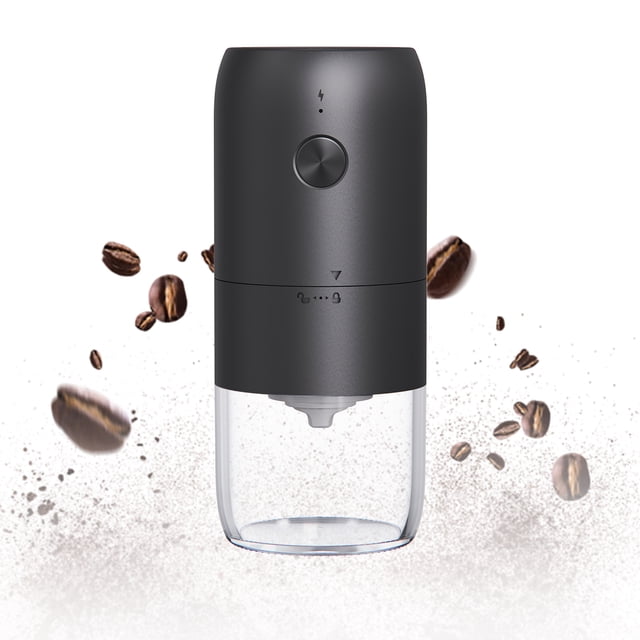 DAMAIE Portable Electric Burr Coffee Grinder 1800mAh Rechargeable