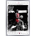 thumbnail image 1 of Michael Jordan - Dunk Wall Poster, 14.725" x 22.375" Framed, 1 of 4