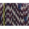 thumbnail image 4 of oneOone Georgette Viscose Fabric Stripe & Chevron Ikat Print Fabric BTY 42 Inch Wide, 4 of 4