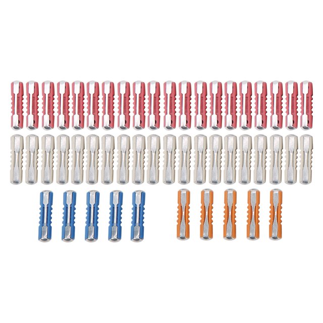 Fusible Automobile, 50 Pcs 5A 8A 16A Accessoire de Véhicule Européen Innovation Moderne