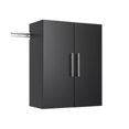thumbnail image 1 of Prepac HangUps 24" Upper Storage Cabinet, Black, 1 of 9