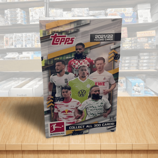 2021-22 Topps Bundesliga Soccer Hobby Box - 24 Packs Per Box