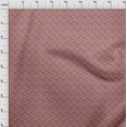 thumbnail image 4 of oneOone Viscose Chiffon Pink Fabric Asian Block Sewing Craft Projects Fabric Prints By Yard 42 Inch Wide, 4 of 4