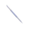 thumbnail image 1 of Dual Ended Glass Cuticle Pusher Reusable Precision Filing Etched Surface Washable Cuticle Trimmer Nail File for Nail Salons Home Women Clear, 1 of 8