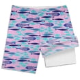 thumbnail image 5 of MIASHUI Boys' High Waisted Loose Casual Swim Shorts With Printed Design And Front Lace Up Detail For Outdoor Pink,7Years, 5 of 5