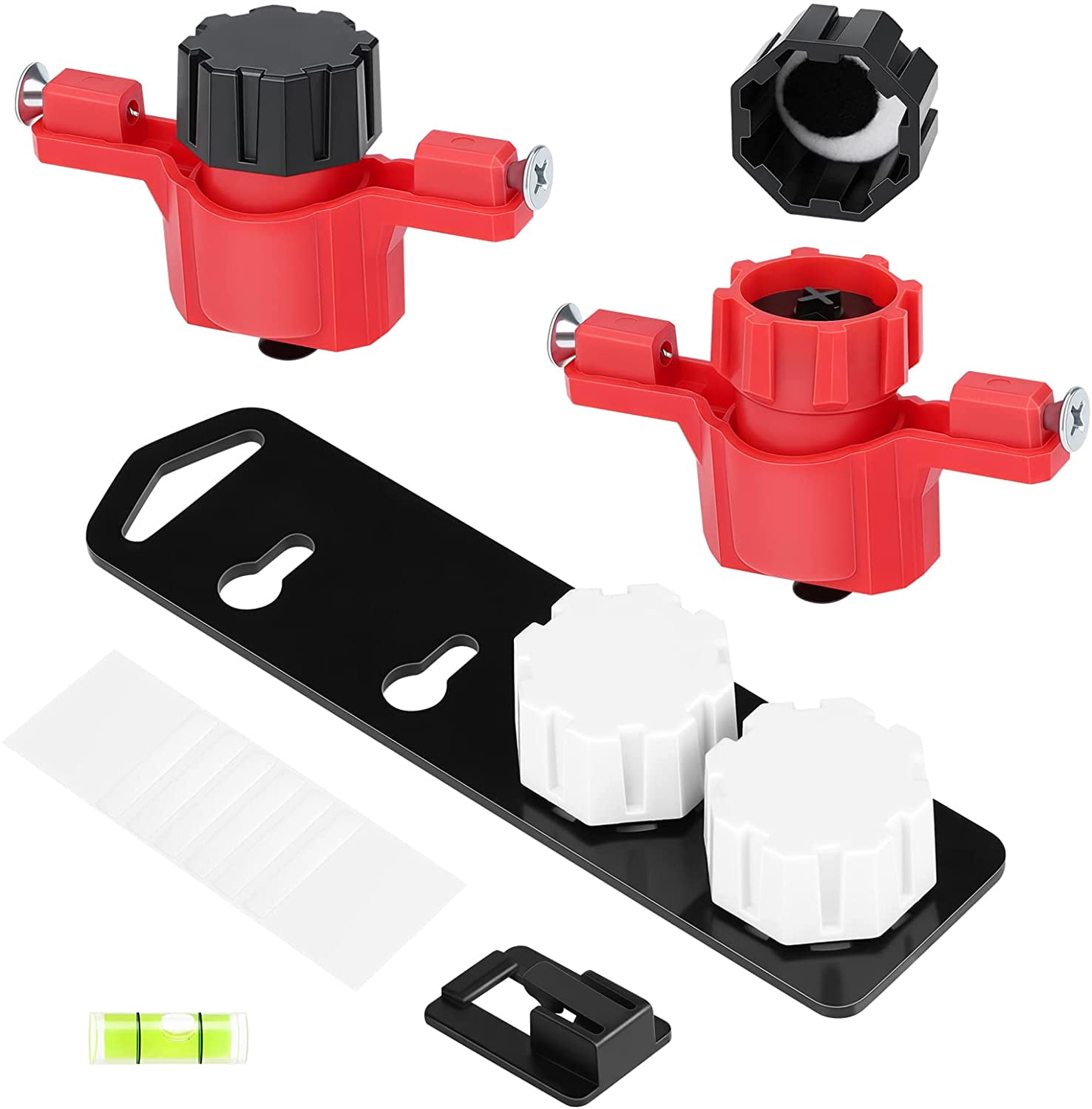 Key-hole Companion , Aucune Mesure Nécessaire pour Marquer les Emplacements des Fentes de Trou de Serrure sur les Murs, Armoires, Etc., Outil Réutilisable Unique pour Utilisation avec des Objets Ayant des Fentes de Trou de Serrure Intégrées Ou Ajoutées