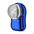 thumbnail image 3 of Mini Shaver Beard Trimmer Washable Head Easy to Use Compact Hair Remover Trimmer blue, 3 of 8