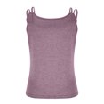 thumbnail image 4 of LSLJS Débardeurs à Bretelles Spaghetti pour Femmes Camisole d'Été Décontractée Unie pour Femmes, 4 of 6